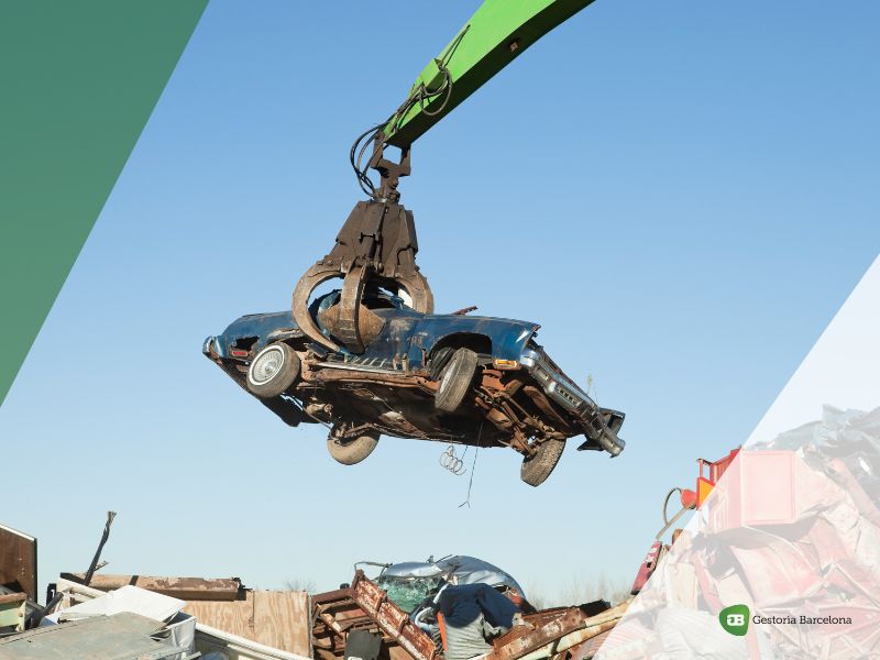 Baja de Vehiculos Gestoría Barcelona